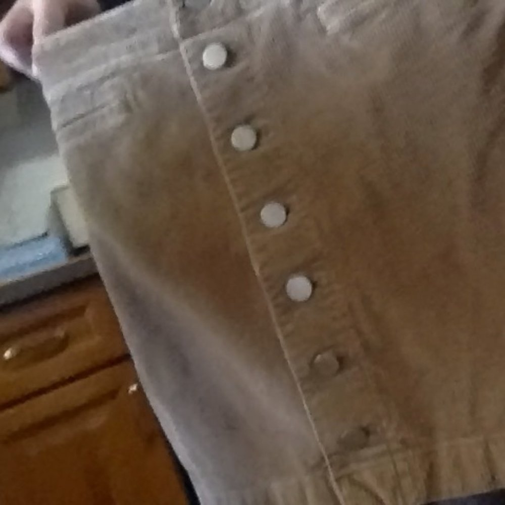 Corduroy skirt